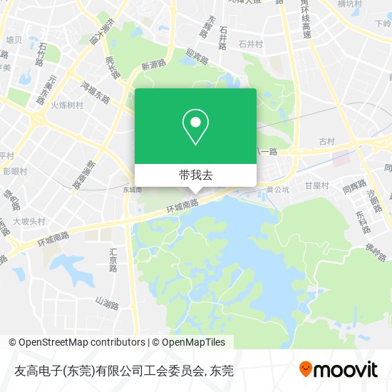 友高电子(东莞)有限公司工会委员会地图