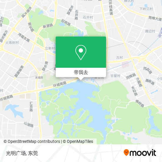 光明广场地图