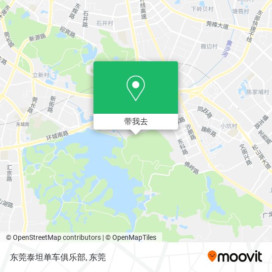 东莞泰坦单车俱乐部地图