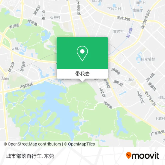 城市部落自行车地图