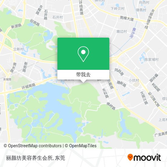 丽颜坊美容养生会所地图