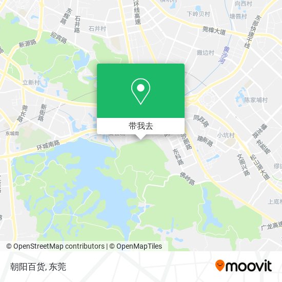朝阳百货地图