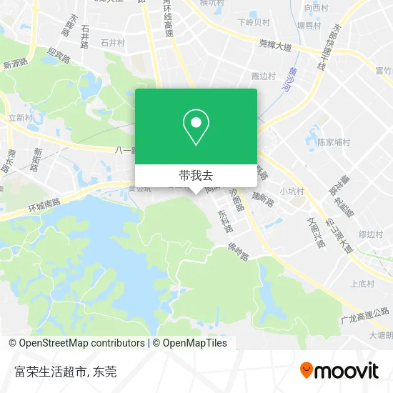 富荣生活超市地图