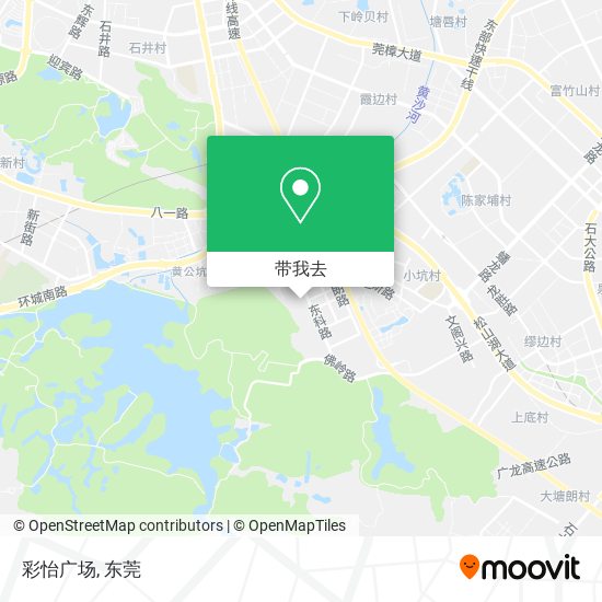 彩怡广场地图