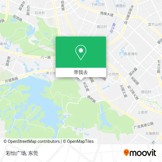彩怡广场地图