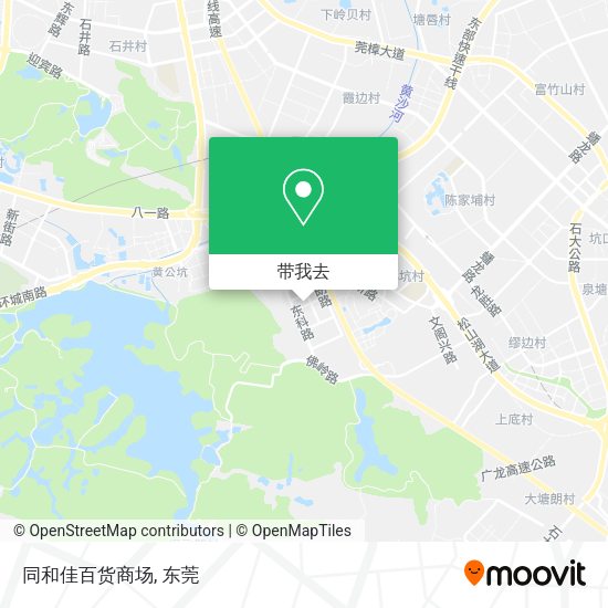同和佳百货商场地图