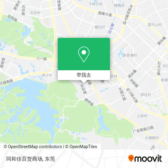 同和佳百货商场地图
