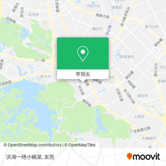 洪湖一绝小碗菜地图