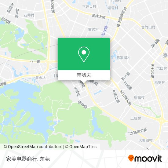 家美电器商行地图