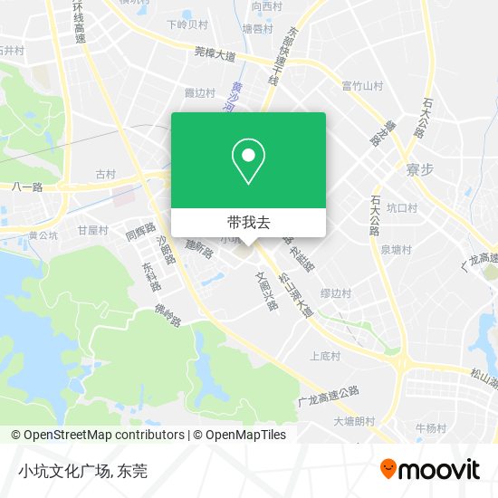 小坑文化广场地图