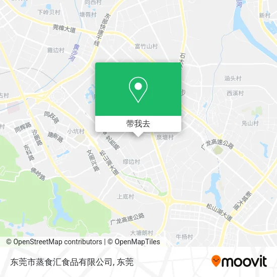 东莞市蒸食汇食品有限公司地图
