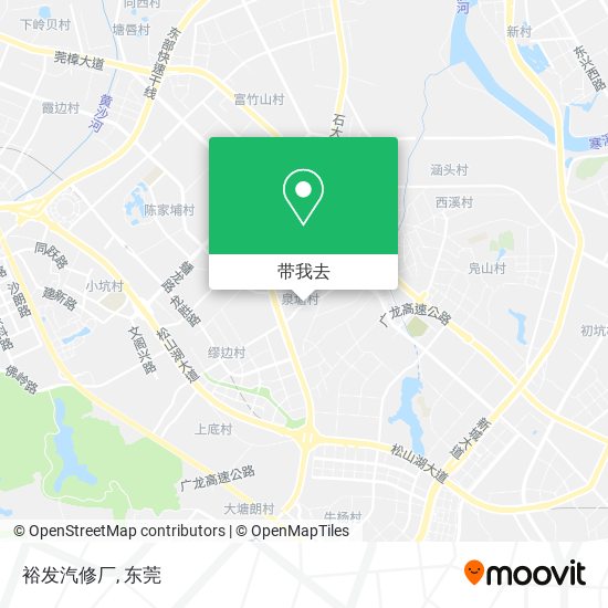 裕发汽修厂地图