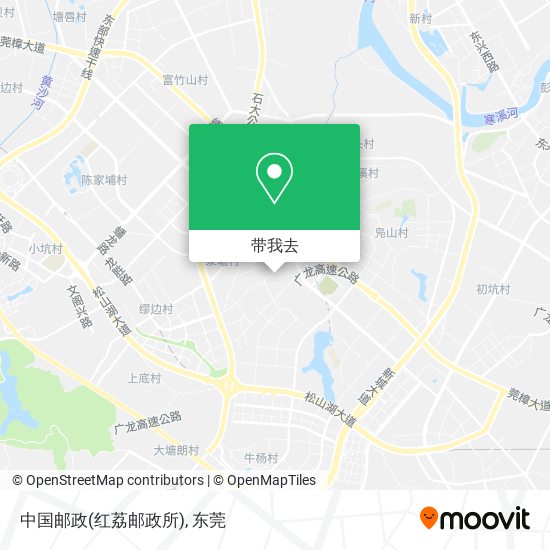中国邮政(红荔邮政所)地图