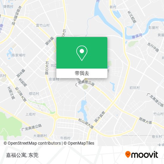 嘉福公寓地图