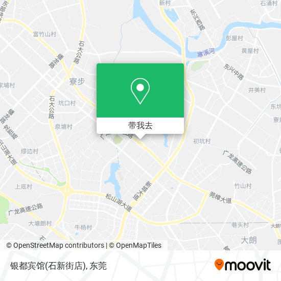 银都宾馆(石新街店)地图