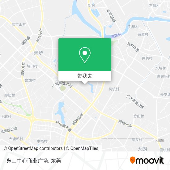 凫山中心商业广场地图