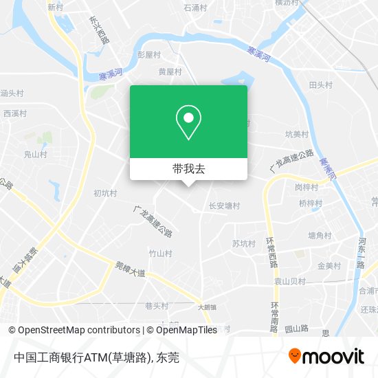 中国工商银行ATM(草塘路)地图