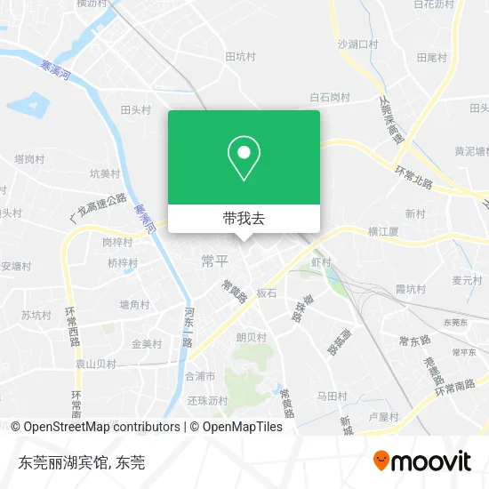 东莞丽湖宾馆地图