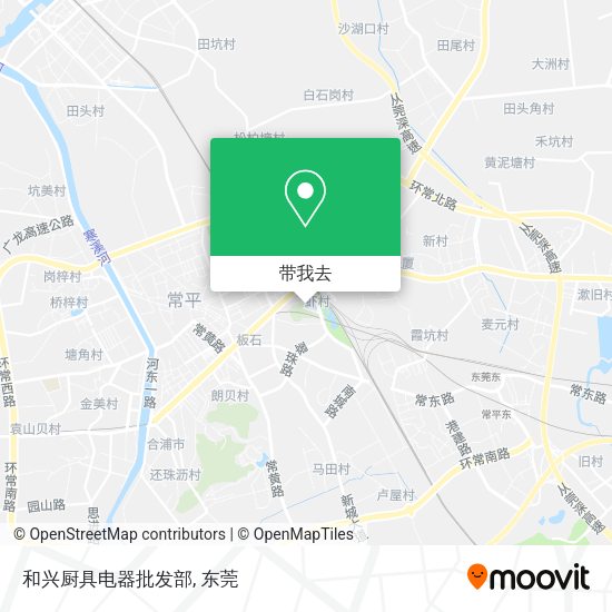和兴厨具电器批发部地图