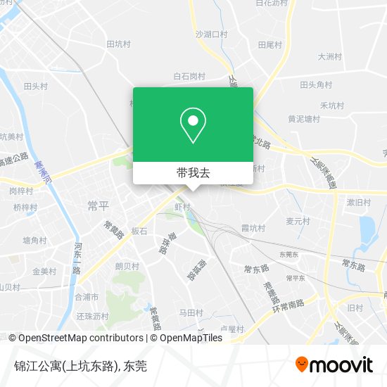 锦江公寓(上坑东路)地图
