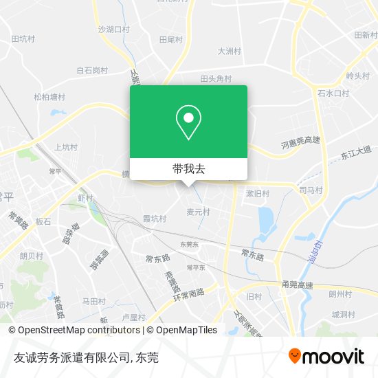 友诚劳务派遣有限公司地图