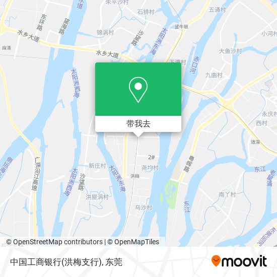 中国工商银行(洪梅支行)地图