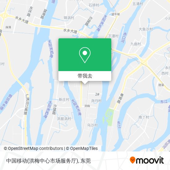 中国移动(洪梅中心市场服务厅)地图