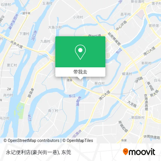 永记便利店(豪兴街一巷)地图