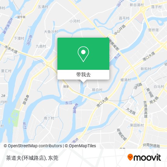 茶道夫(环城路店)地图