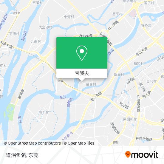 道滘鱼粥地图
