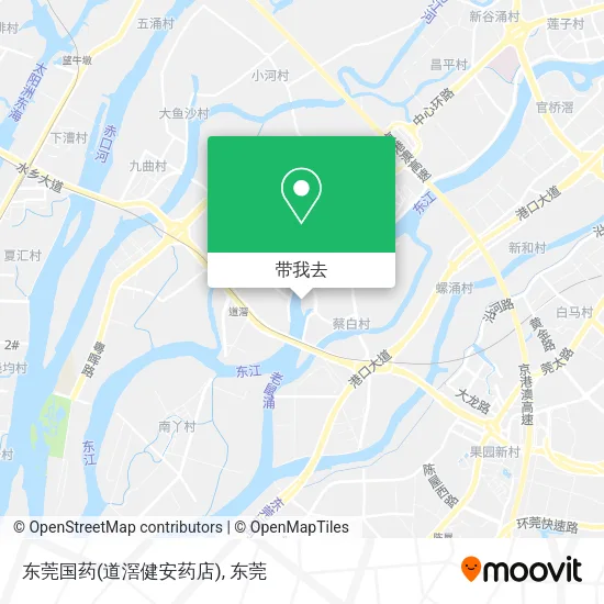 东莞国药(道滘健安药店)地图