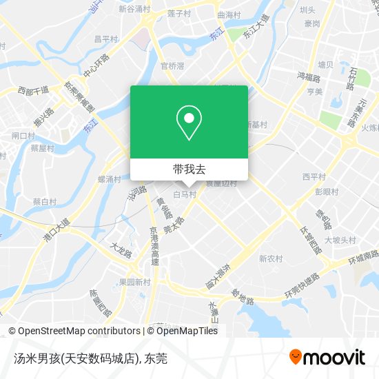 汤米男孩(天安数码城店)地图