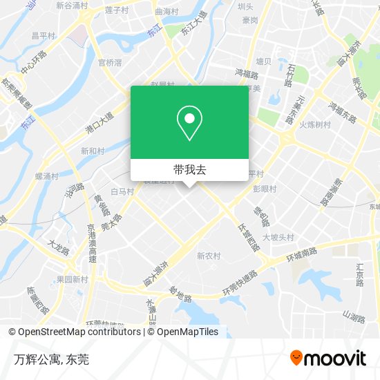 万辉公寓地图