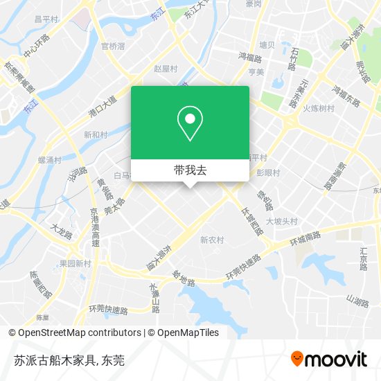 苏派古船木家具地图