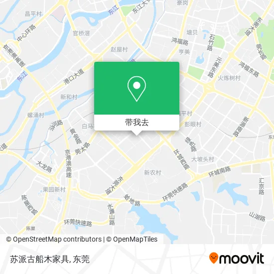 苏派古船木家具地图