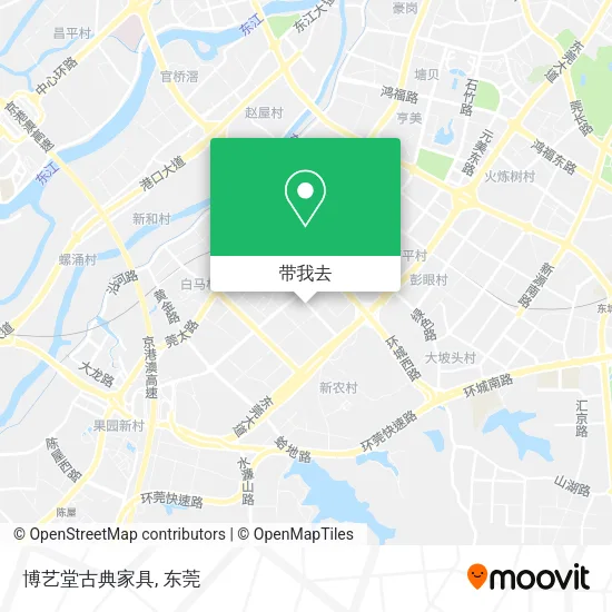 博艺堂古典家具地图