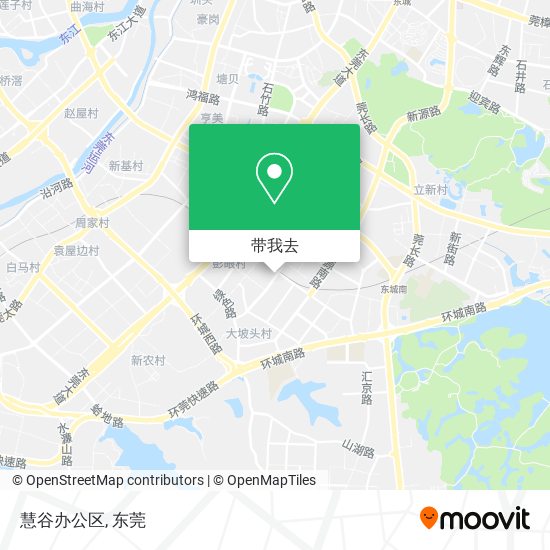 慧谷办公区地图