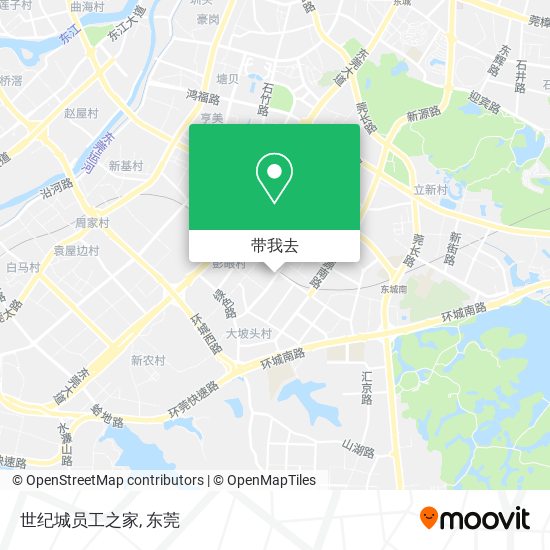 世纪城员工之家地图