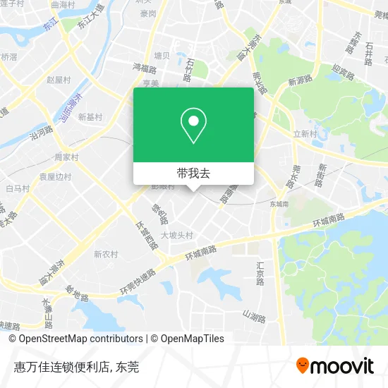 惠万佳连锁便利店地图