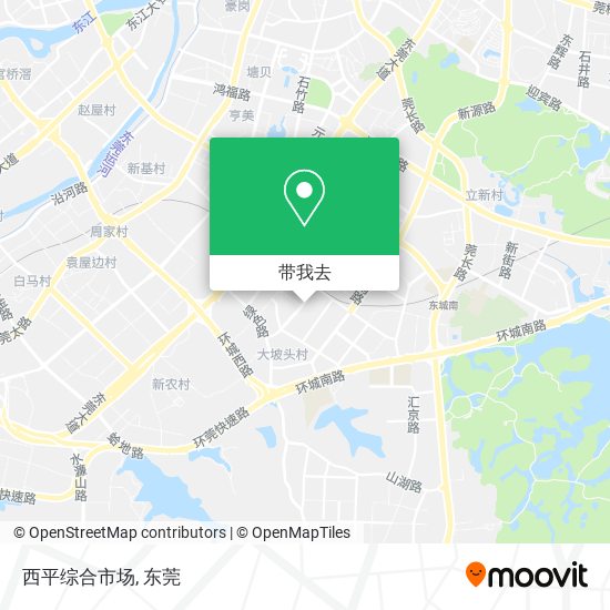 西平综合市场地图