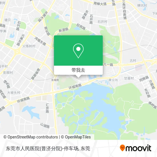 东莞市人民医院(普济分院)-停车场地图