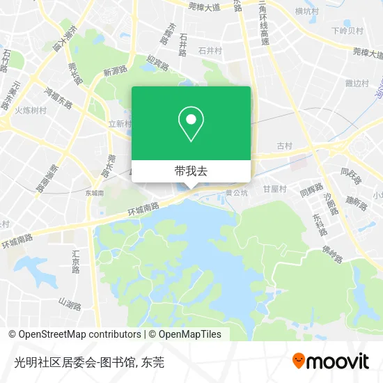 光明社区居委会-图书馆地图