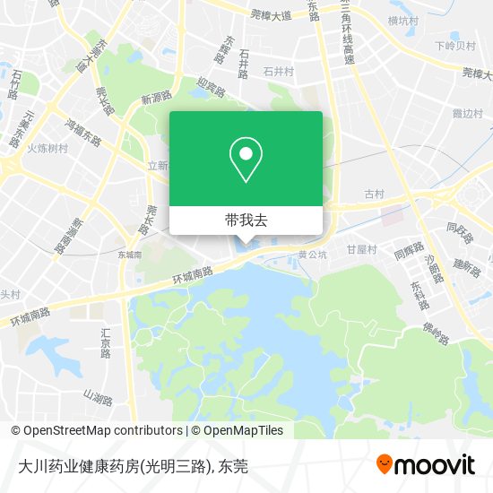 大川药业健康药房(光明三路)地图