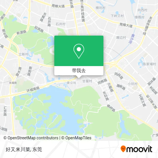 好又来川菜地图