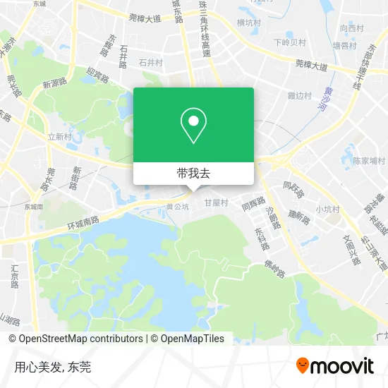用心美发地图