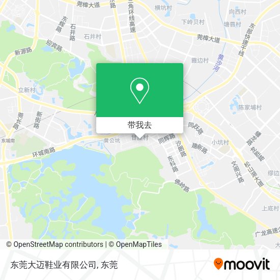 东莞大迈鞋业有限公司地图