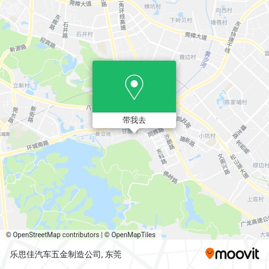 乐思佳汽车五金制造公司地图