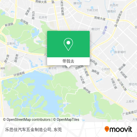乐思佳汽车五金制造公司地图