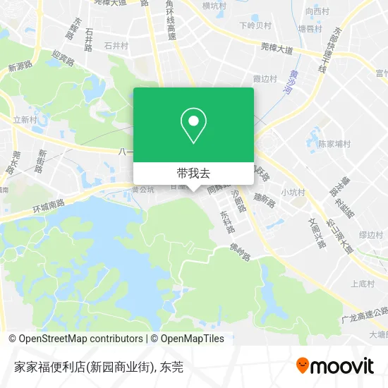 家家福便利店(新园商业街)地图