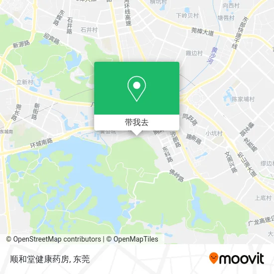 顺和堂健康药房地图